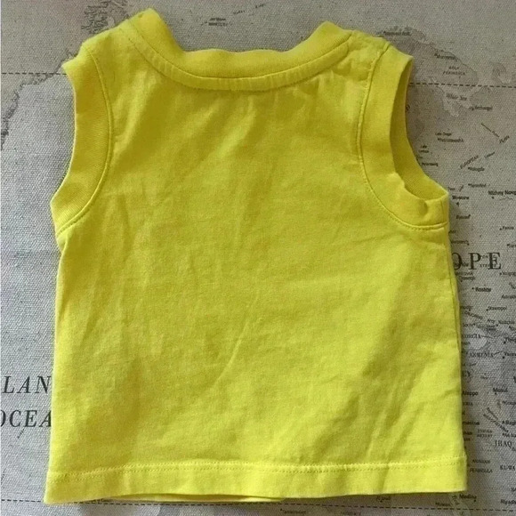 Marimekko 3Mo Yellow Graphic Tank Shipped via USPS - Picture 4 of 4